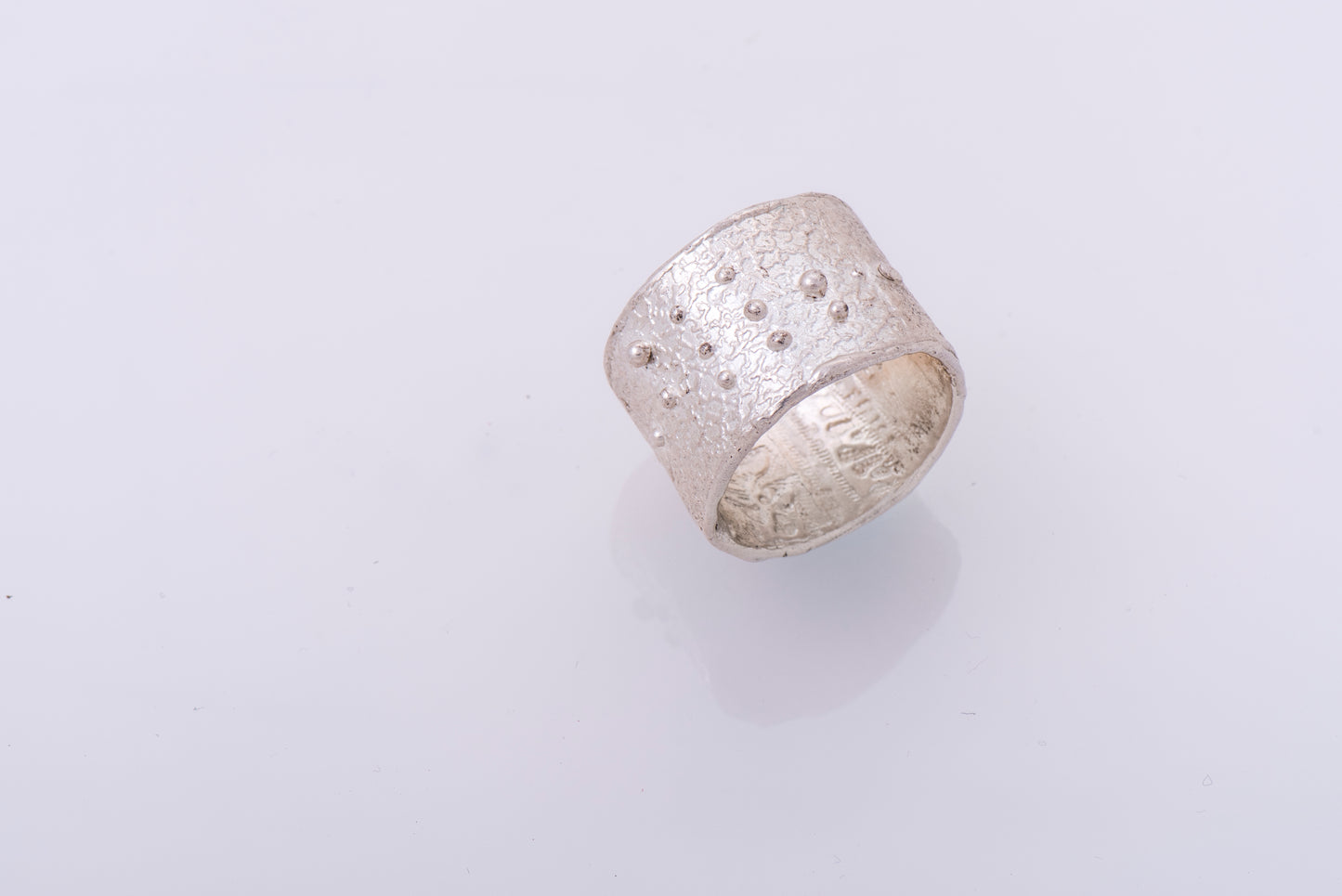 Anello "Fascia, Gocce di Memoria"