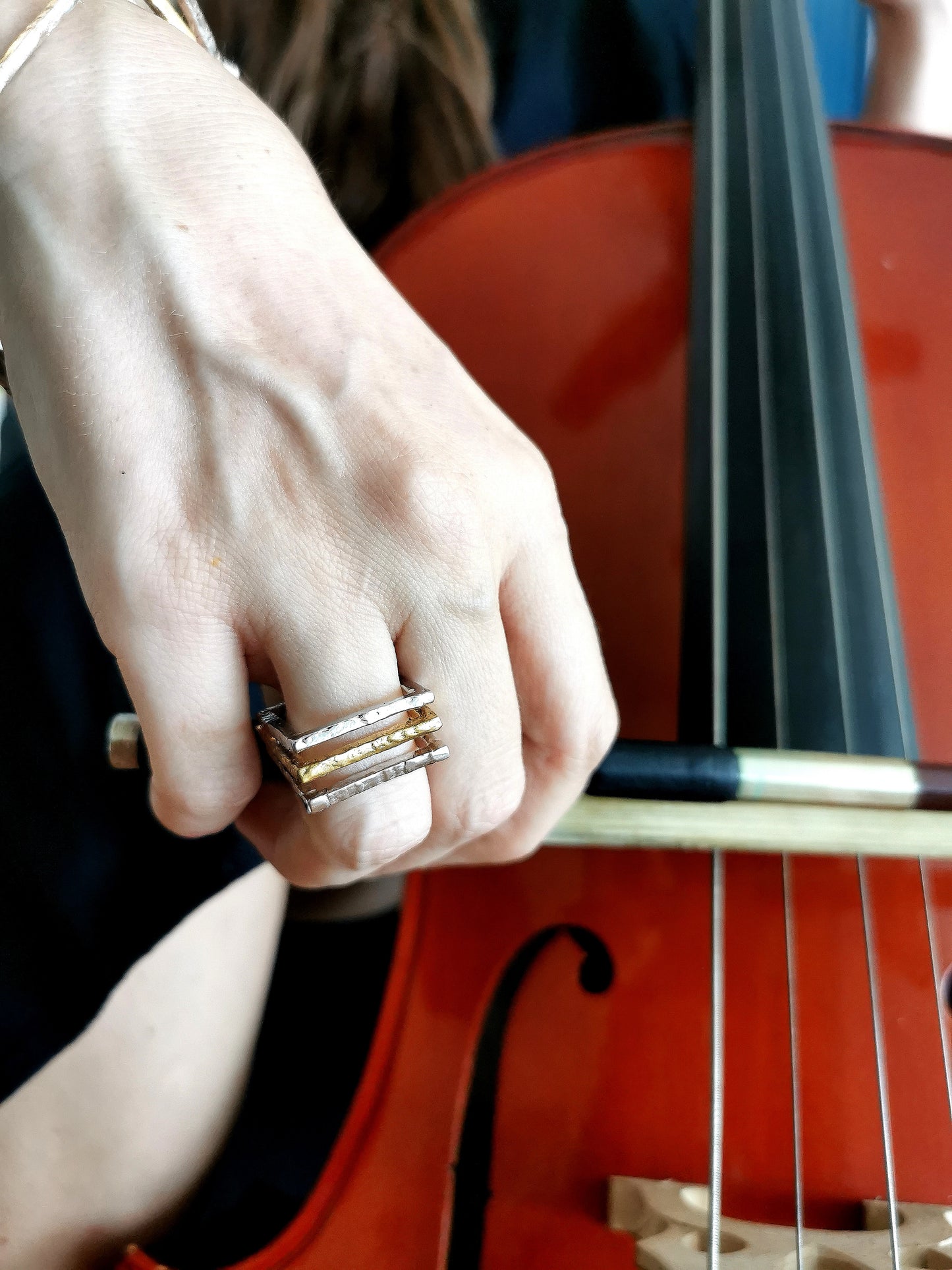 Anello "Trittico", "Armonie Pure"