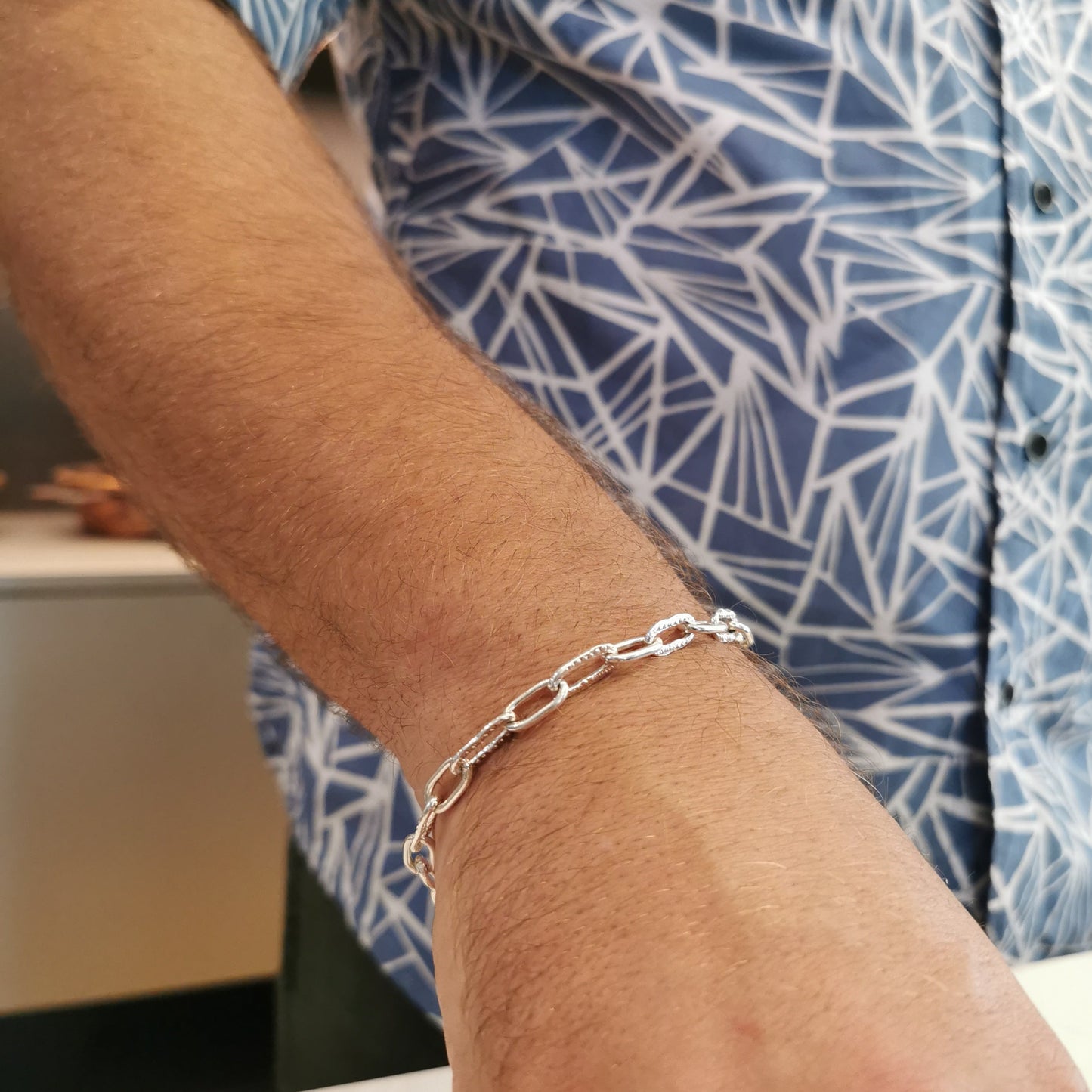 Bracciale a catena, "Collezione Uomo"