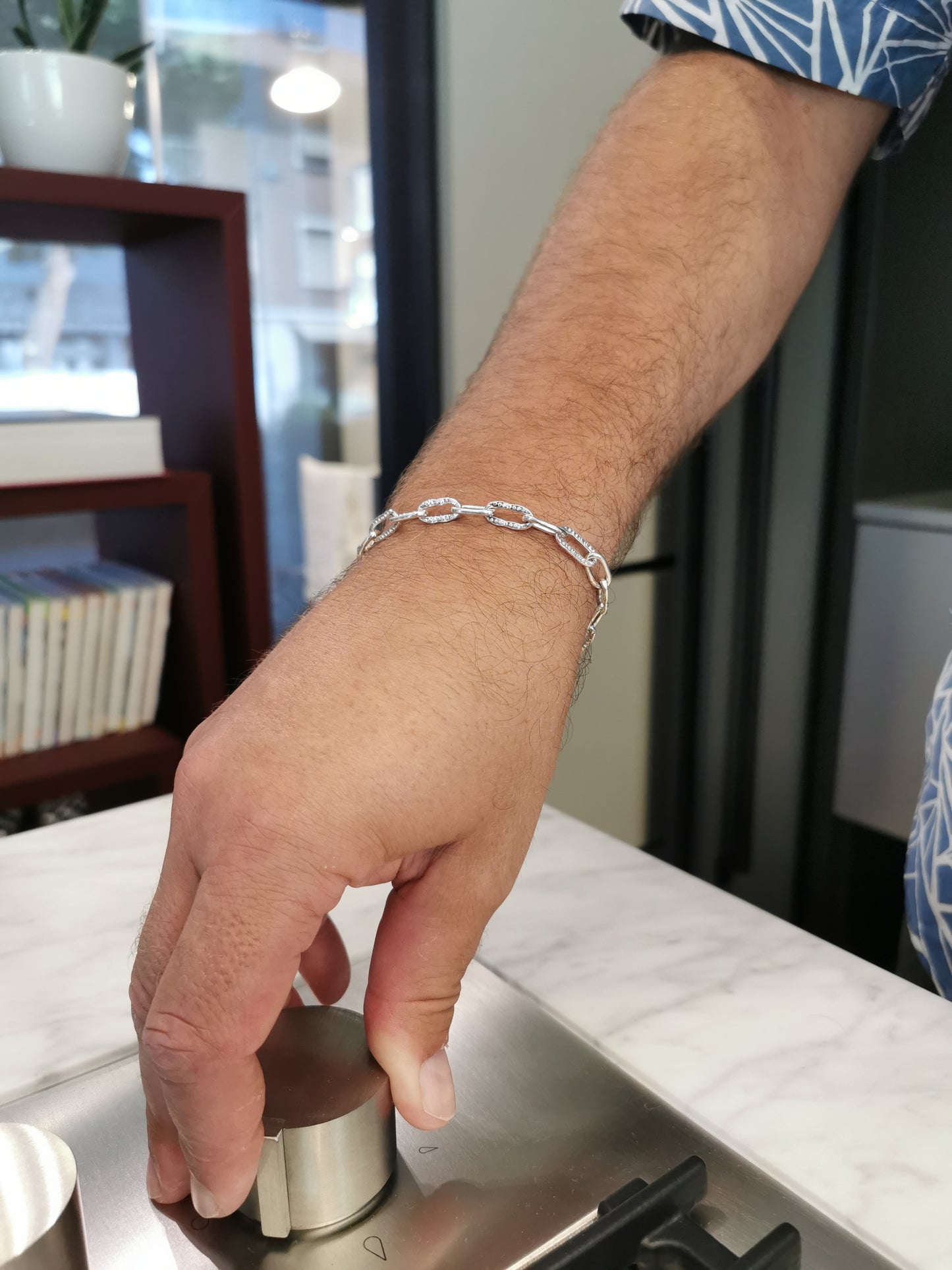 Bracciale a catena, "Collezione Uomo"