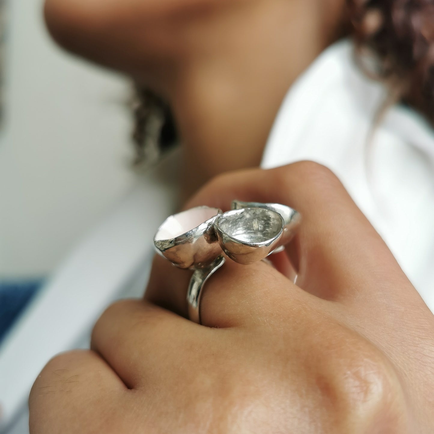 Anello " Tre crateri"