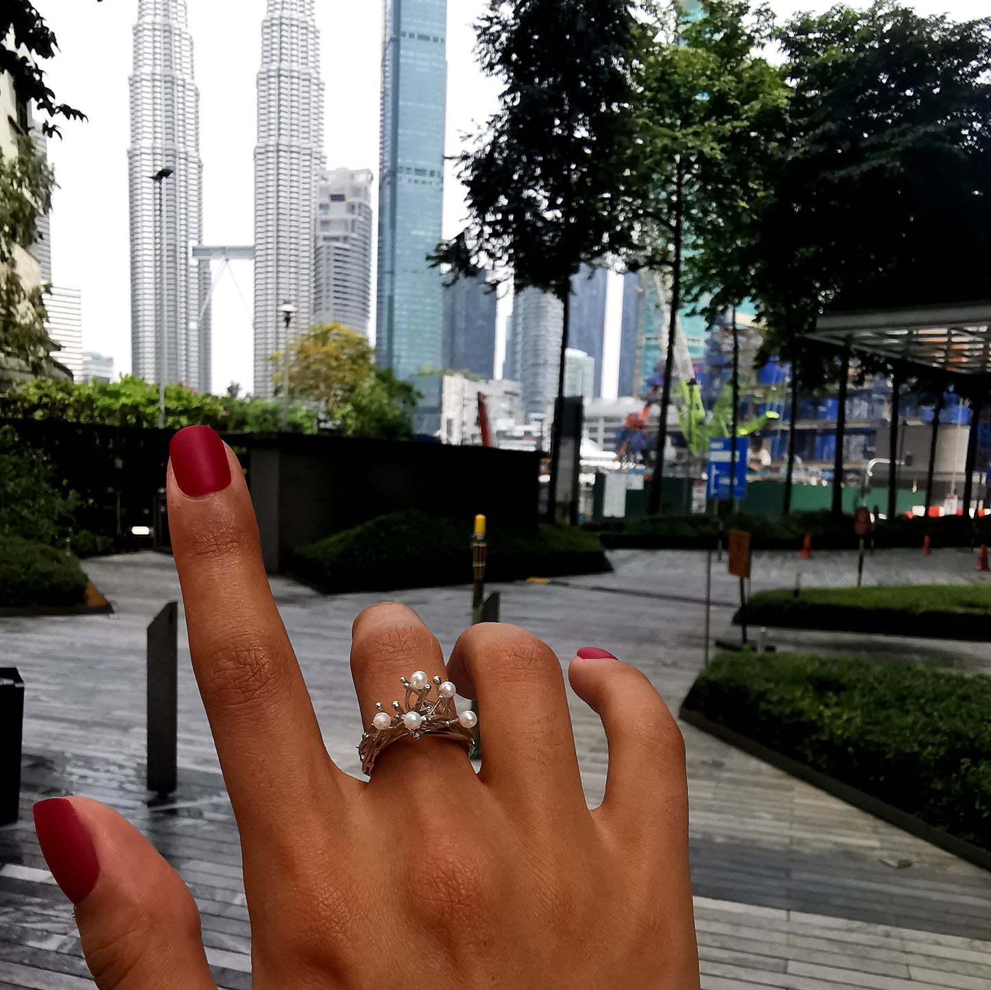 Anello Mille colline, "Collezione Under the Water"