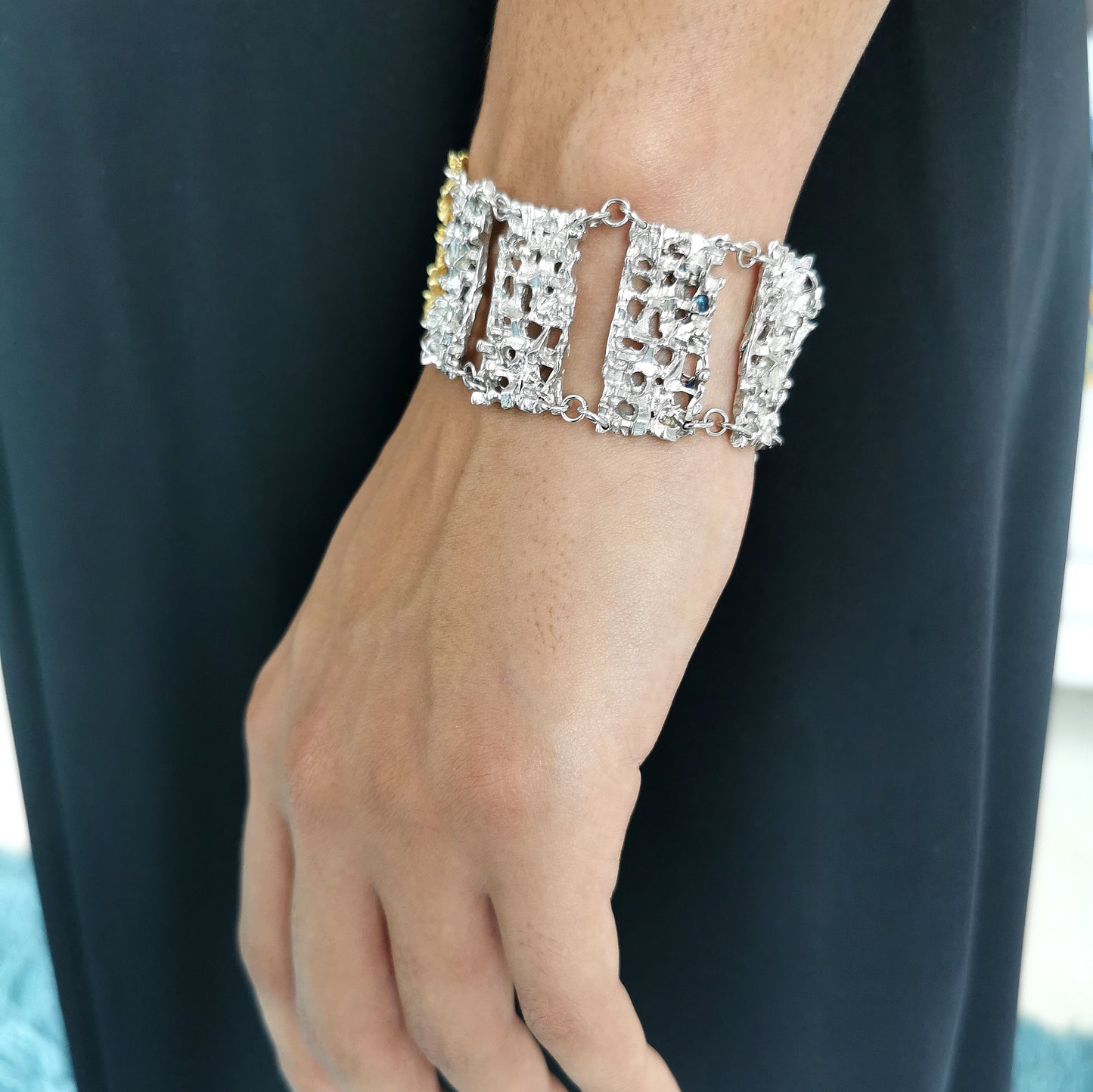 Bracciale piatto "Collezione Barocco"