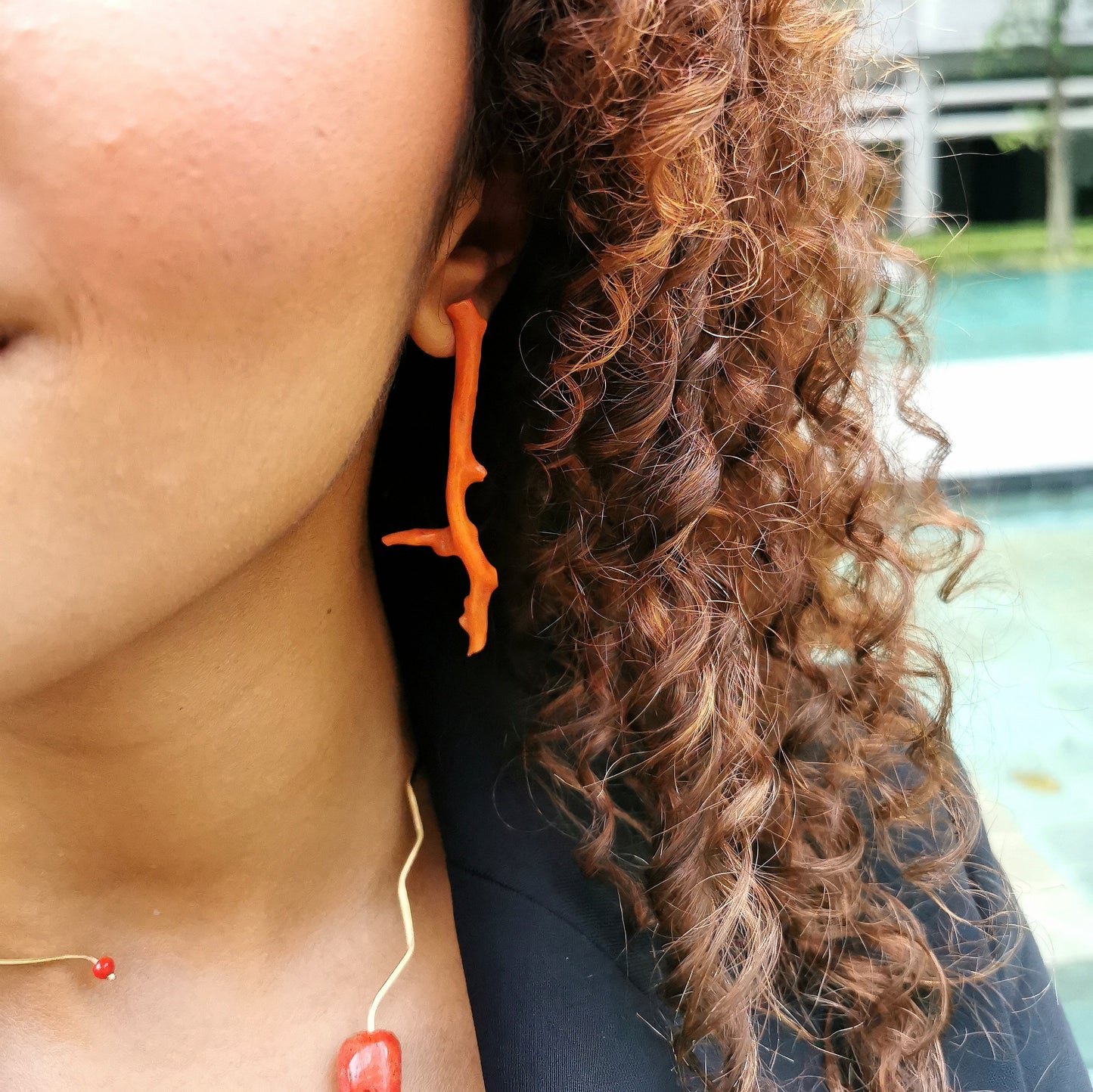 Orecchini "Ramo", Collezione "Under the water"