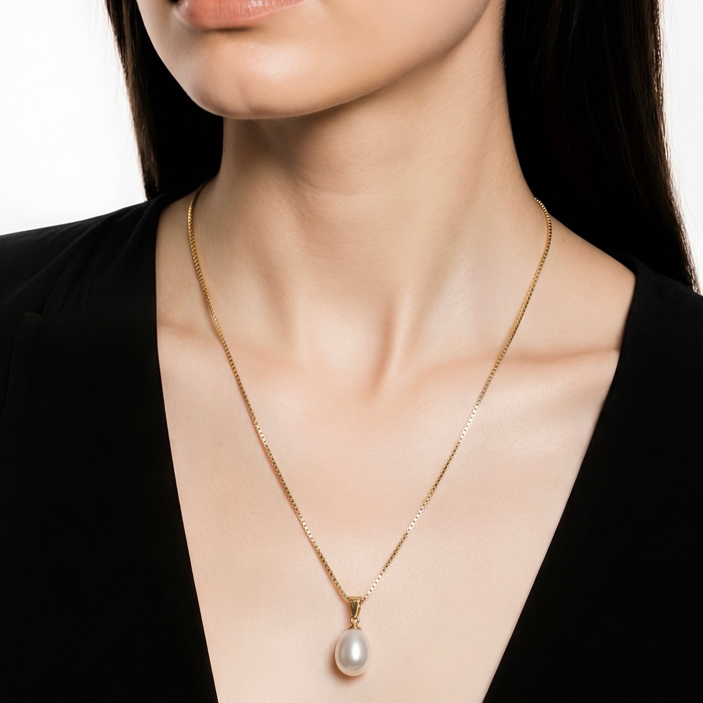 Collana con perla senza tempo