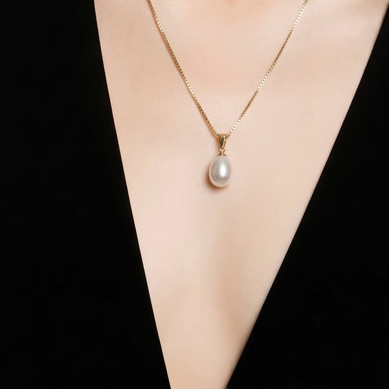 Collana con perla senza tempo