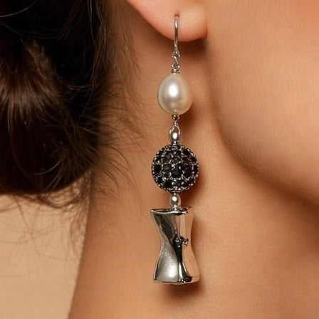 Orecchini pendenti "CLESSIDRA"