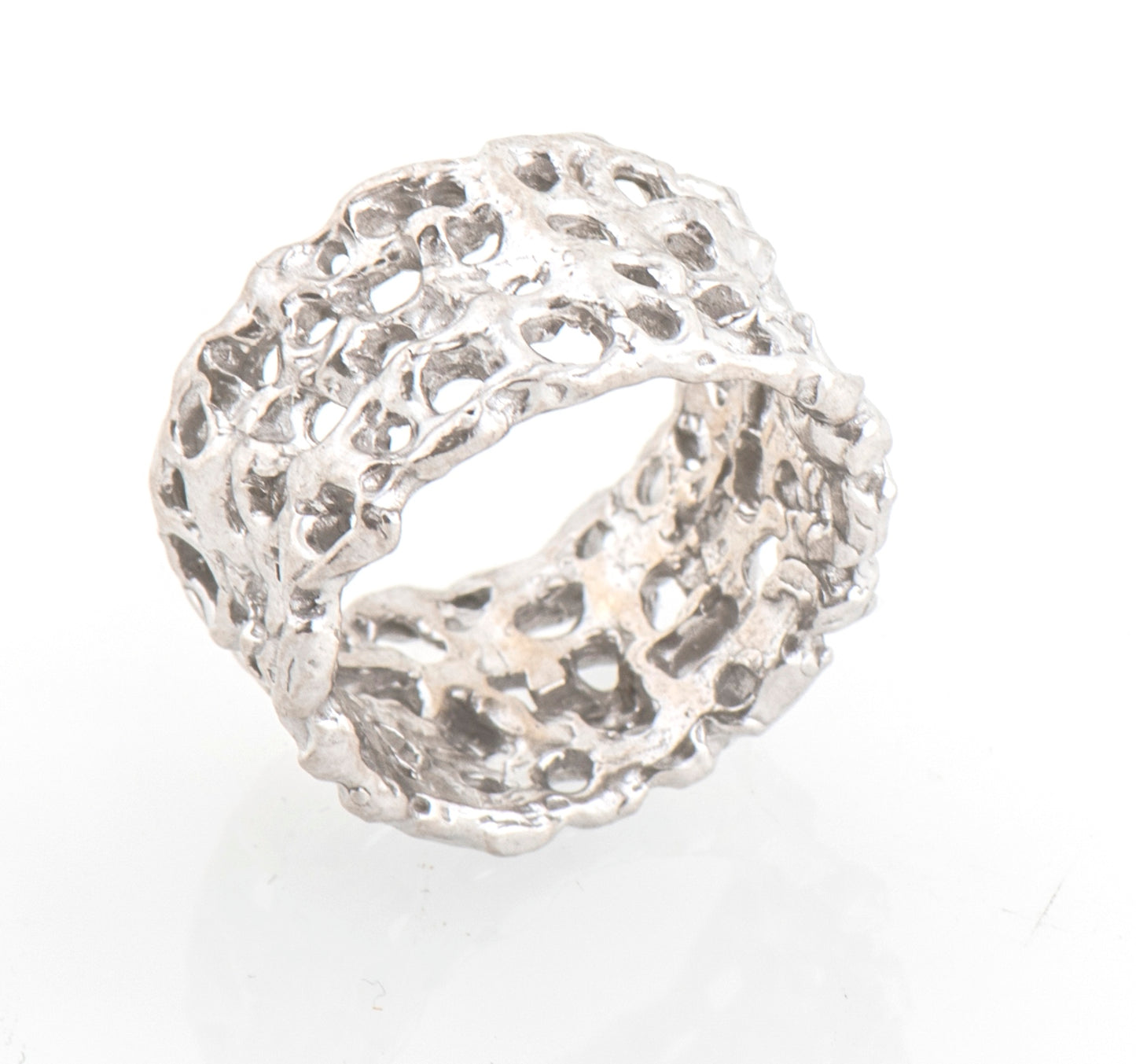 Anello a fascia "Collezione Barocco", dorato