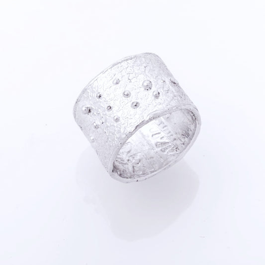 Anello "Fascia, Gocce di Memoria"