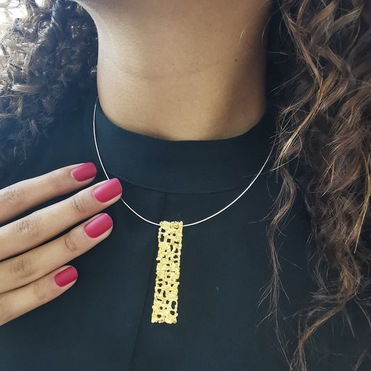 Pendentif "Des trous dans mon âme"